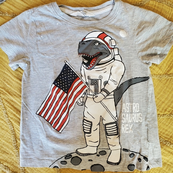 Red, White & Blue Favorite Prints Little Boys Tees - Picture 2 of 14